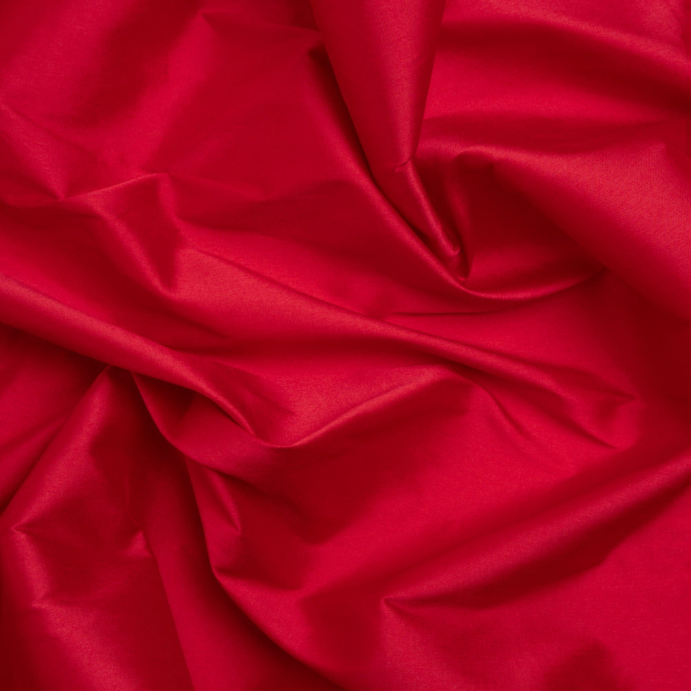 Polyester Taffeta - Plain Dyed Shock Value Red - Bellamy Collection