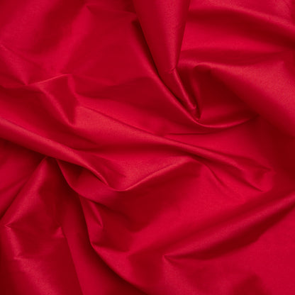 Polyester Taffeta - Plain Dyed Shock Value Red - Bellamy Collection
