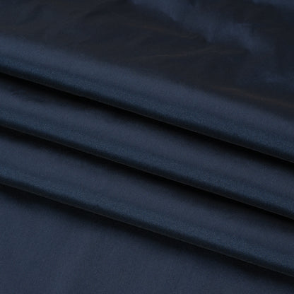 Polyester Taffeta - Plain Dyed Black Iris - Bellamy Collection Folded