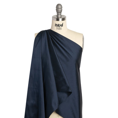 Polyester Taffeta - Plain Dyed Black Iris - Bellamy Collection Drape
