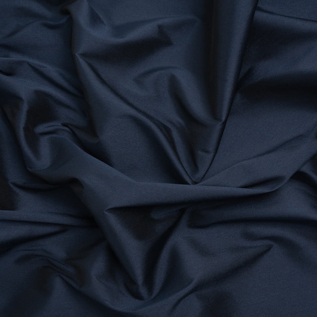Polyester Taffeta - Plain Dyed Black Iris - Bellamy Collection