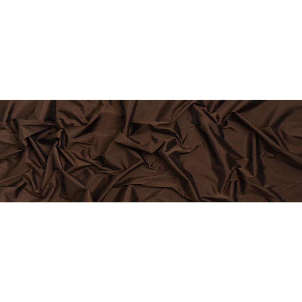 Polyester Taffeta - Plain Dyed Chocolate - Bellamy Collection Full