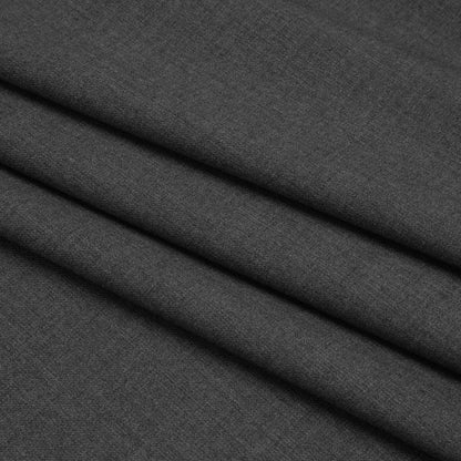 Wool Twill Suiting - Heathered Cool Gray - Deadstock Folded