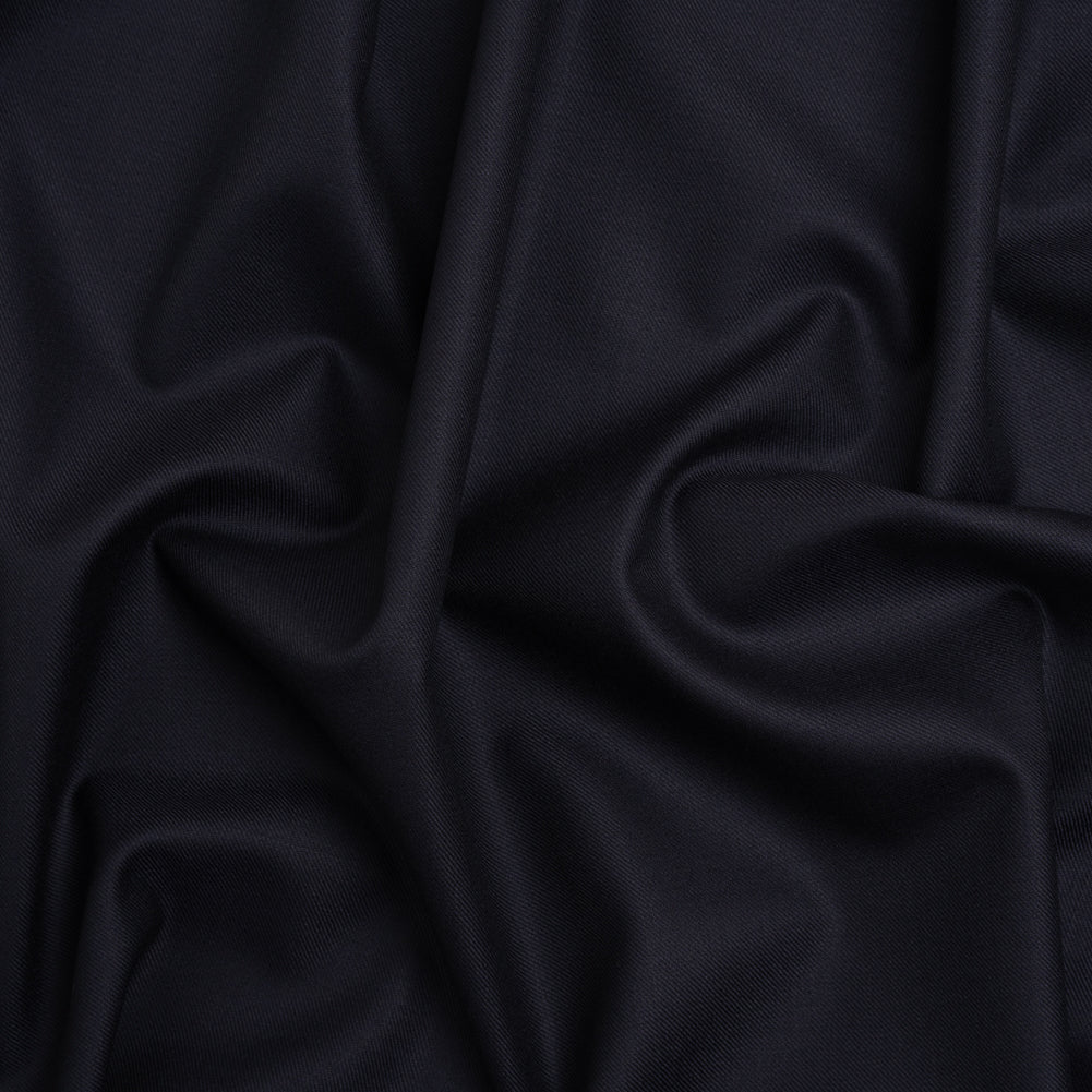 Wool Twill Suiting - Navy - Deadstock