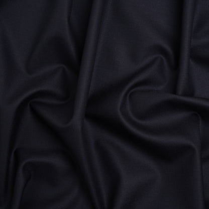 Wool Twill Suiting - Navy - Deadstock