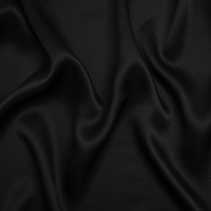 Double-Face Silk Charmeuse 36mm - Black