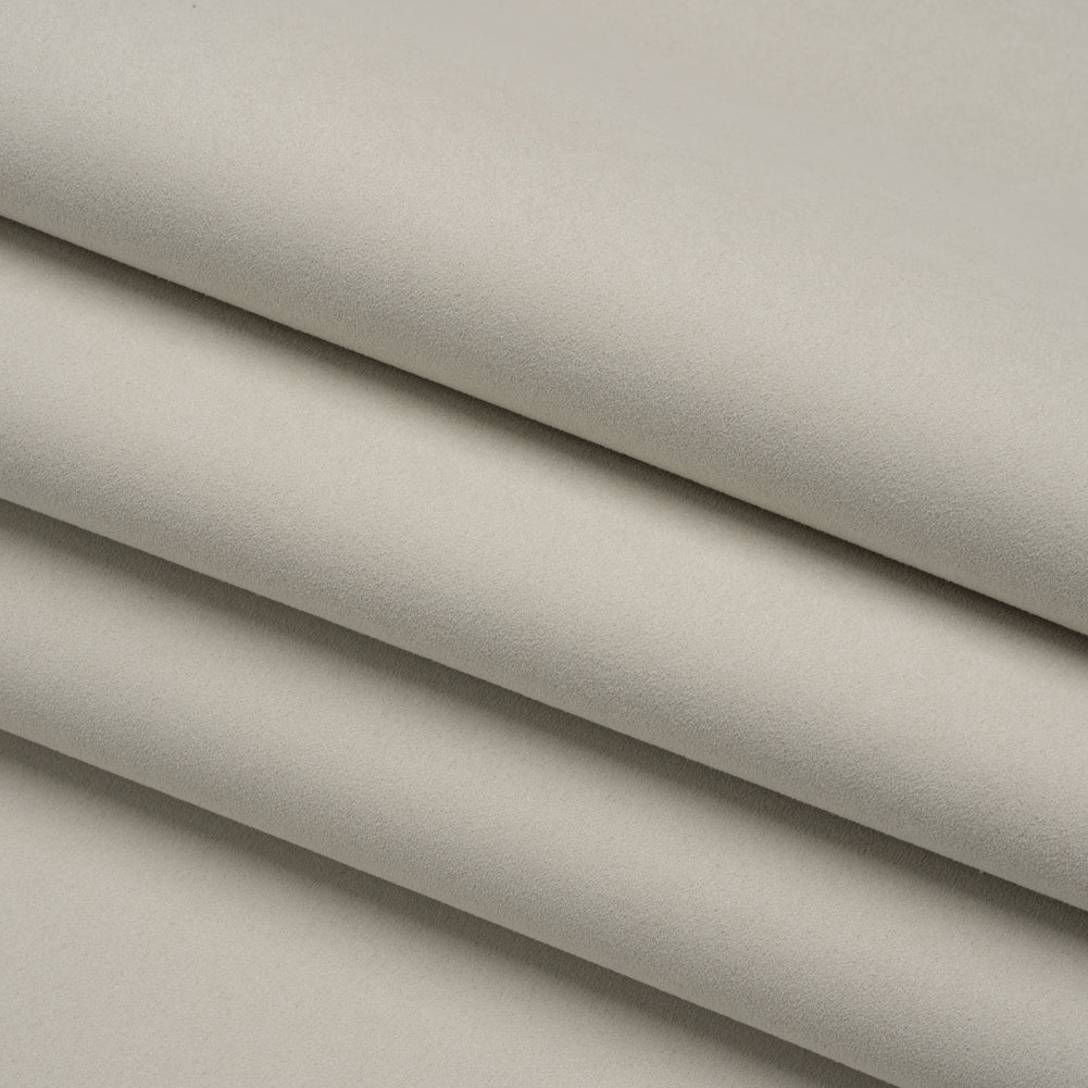 Upholstery Faux Suede - Ivory - Lyndhurst Collection Folded