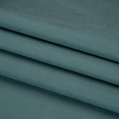 Upholstery Faux Suede - Teal Green - Lyndhurst Collection Folded