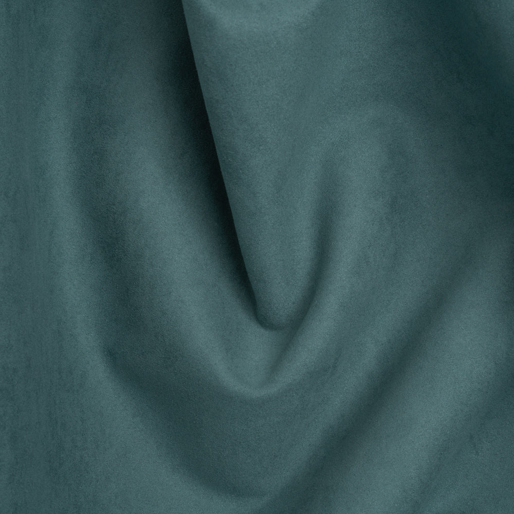 Upholstery Faux Suede - Teal Green - Lyndhurst Collection