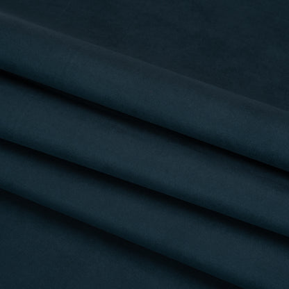 Upholstery Faux Suede - Navy - Lyndhurst Collection Folded