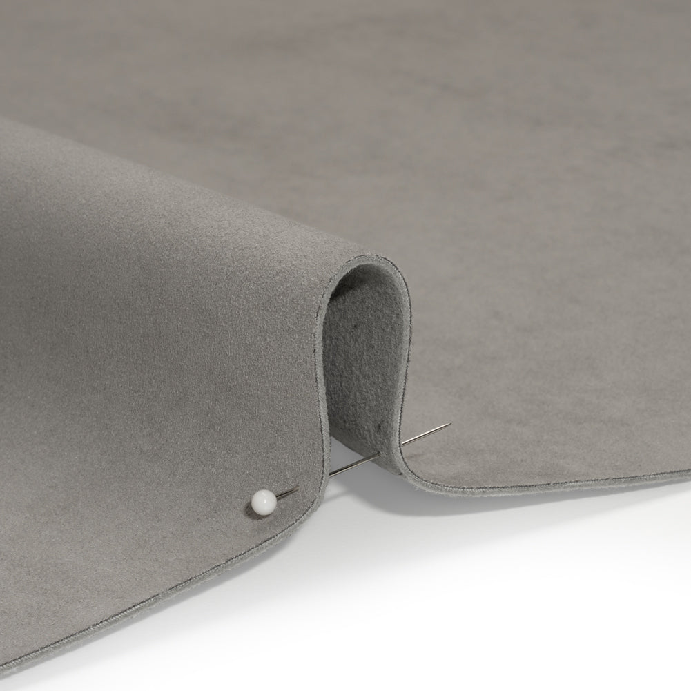 Upholstery Faux Suede - Silver - Lyndhurst Collection Detail