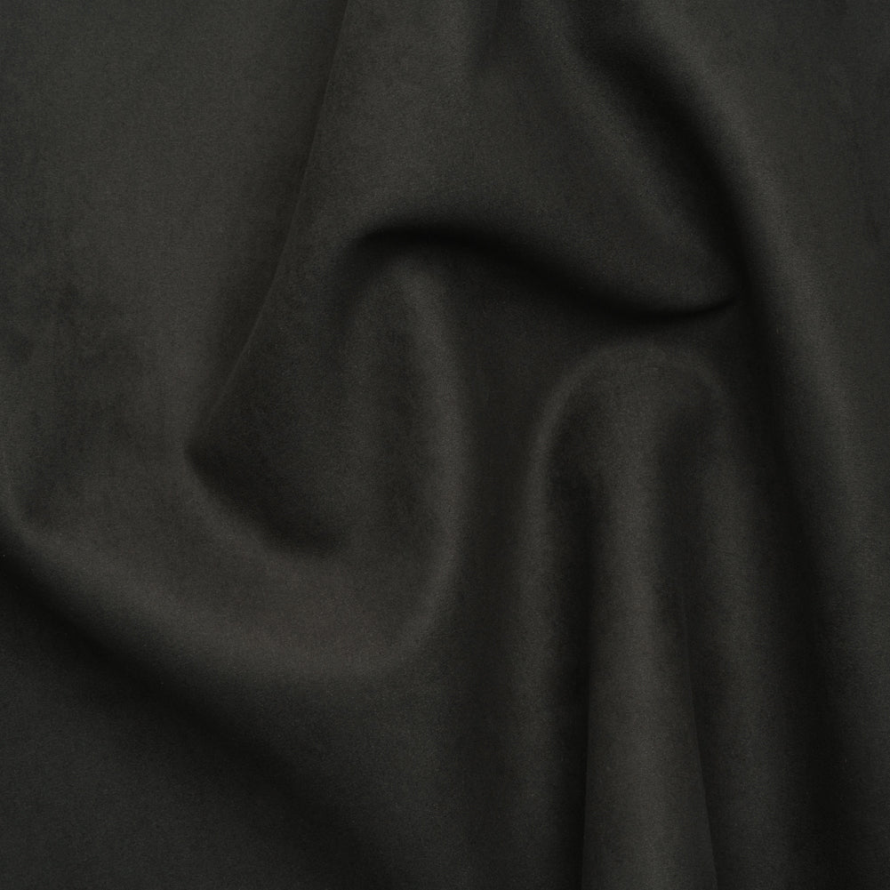 Upholstery Faux Suede - Ebony - Lyndhurst Collection