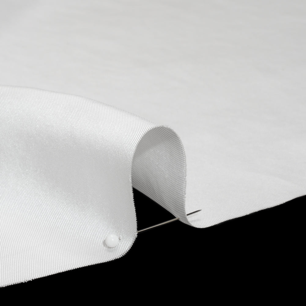 Washed Silk Twill 18mm - Off-White