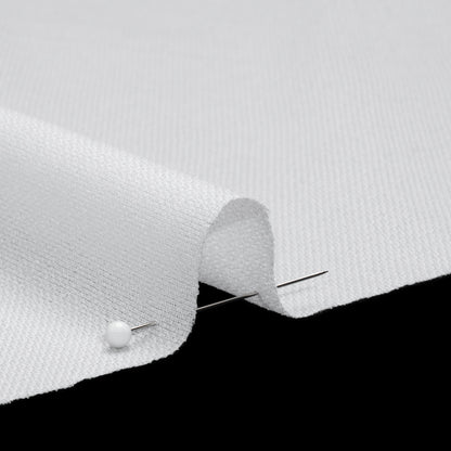 Medium Weight Soft Fusible Interlining by Alice and Olivia - White Detail