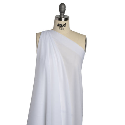 Medium Weight Soft Fusible Interlining by Alice and Olivia - White Drape