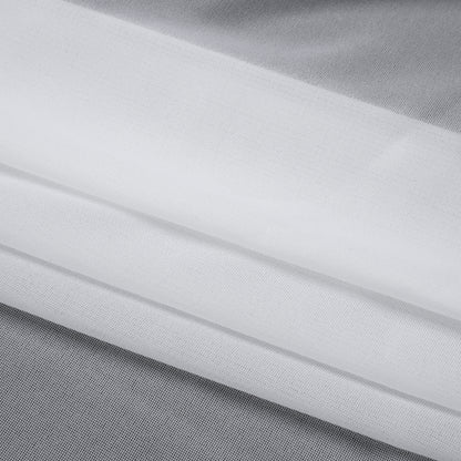Stretch Woven Fusible Interlining by Helmut Lang - White Folded