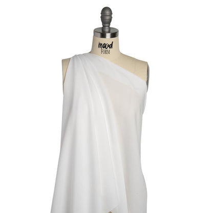 Soft Woven Fusible Interlining by Alice and Olivia - White Drape