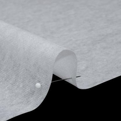 Non-Woven Fusible Interlining, Single Faced - White Folded