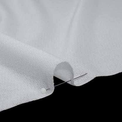Knit Fusible Interlining Single Sided - White - Deadstock