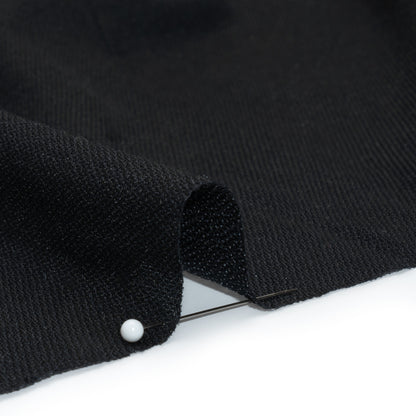 Soft Woven Fusible Interlining Single Side by Alice and Olivia - Black - Made in America Detail
