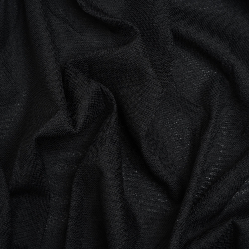 Soft Woven Fusible Interlining Single Side by Alice and Olivia - Black - Made in America