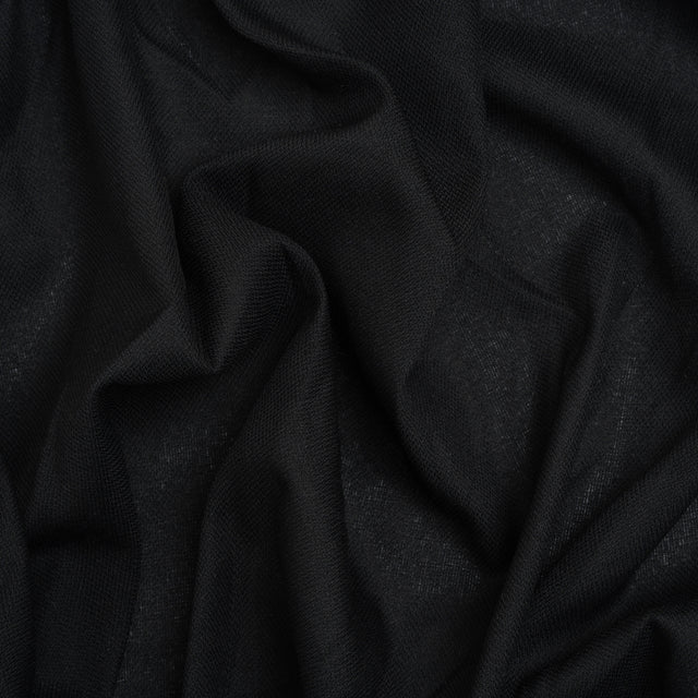 Soft Woven Fusible Interlining Single Side by Alice and Olivia - Black - Made in America