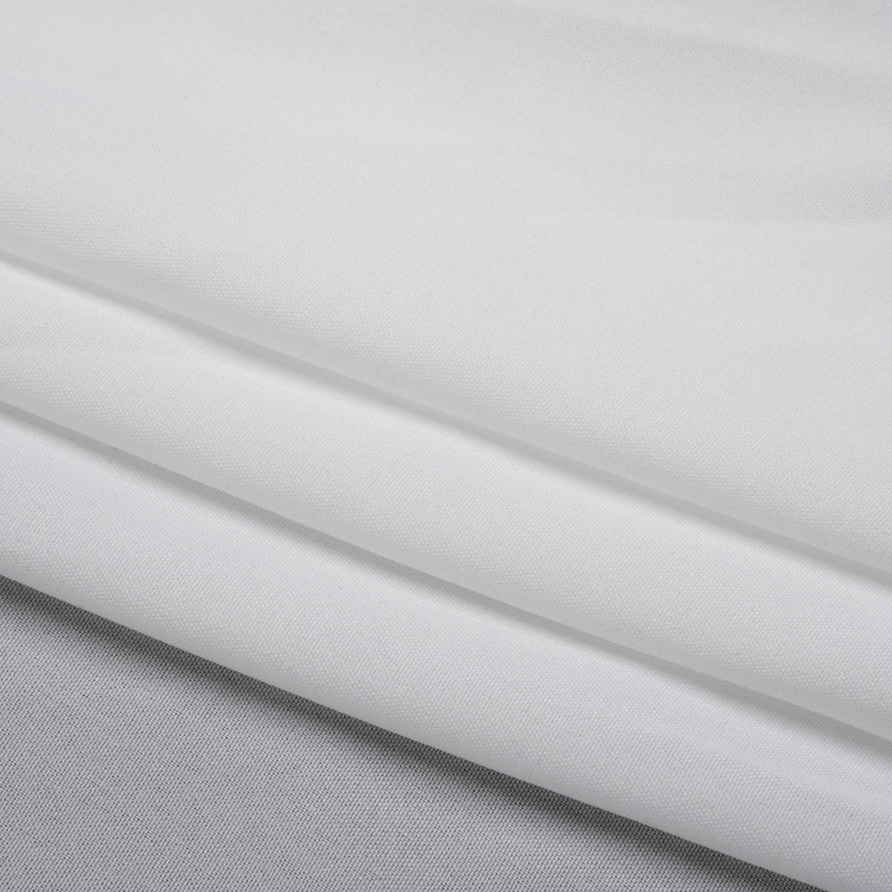 Heavy Woven Fusible Interlining Single Side by Alice and Olivia - White - Made in America Folded