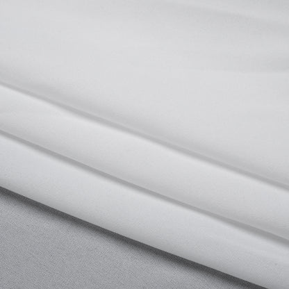 Heavy Woven Fusible Interlining Single Side by Alice and Olivia - White - Made in America Folded