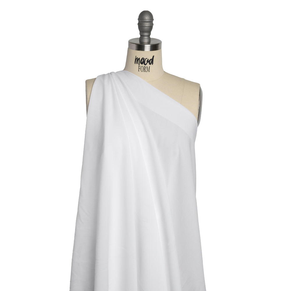 Heavy Woven Fusible Interlining Single Side by Alice and Olivia - White - Made in America Drape