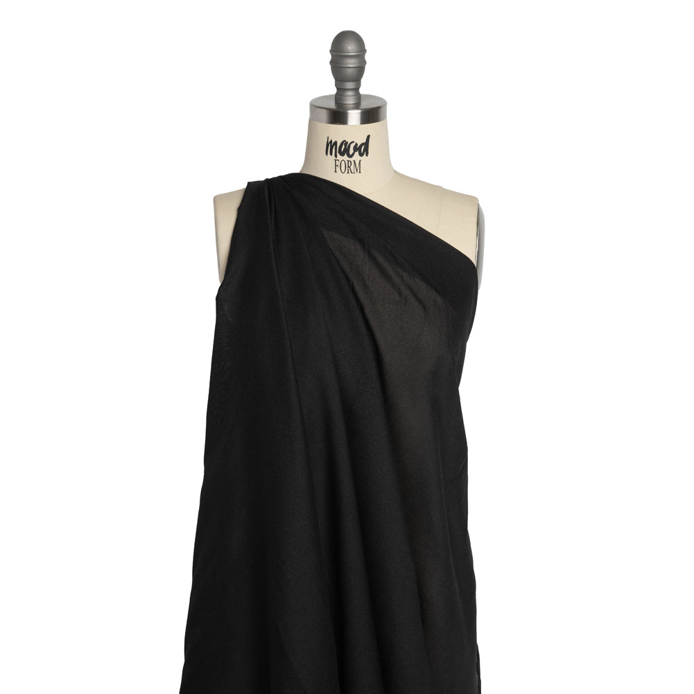 Woven Fusible Interlining Single Side by Alice and Olivia - Black - Made in America Drape