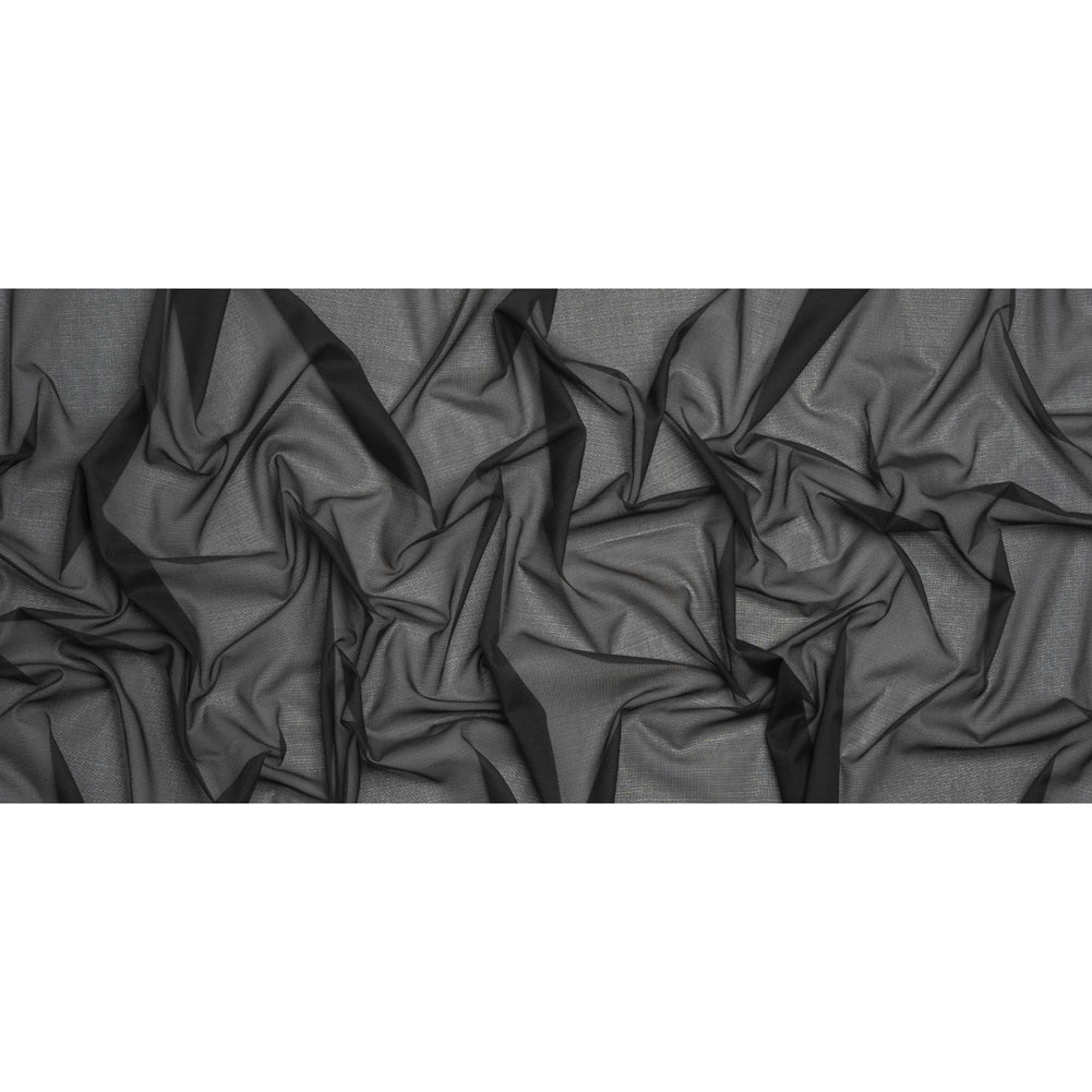 Lightweight Woven Fusible Interlining Single Side by Helmut Lang - Black - Made in America Full