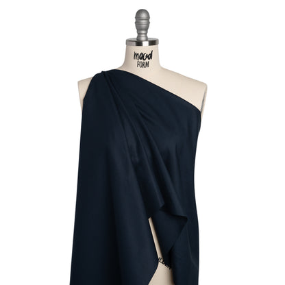 Egyptian Cotton Twill - Navy Drape