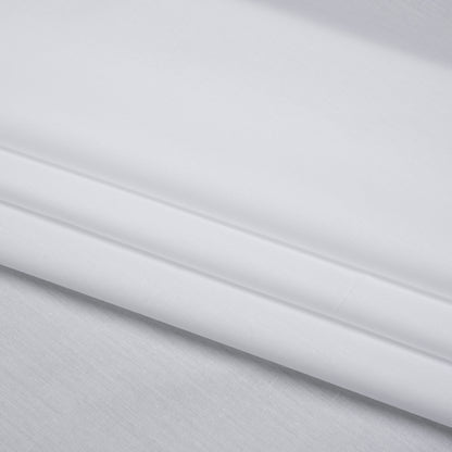 Egyptian Cotton Shirting - White Folded