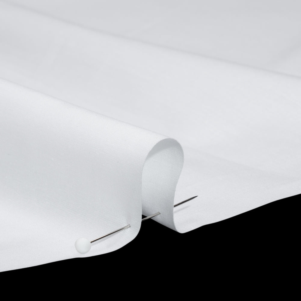 Egyptian Cotton Shirting - White Detail