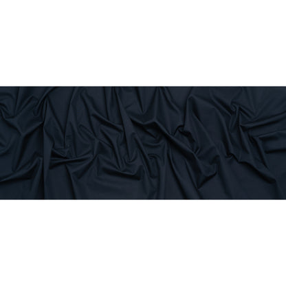 Lightweight Egyptian Cotton Shirting - Navy Full