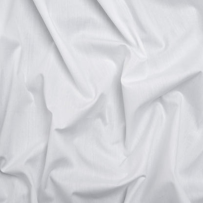 Lightweight Egyptian Cotton Shirting - White