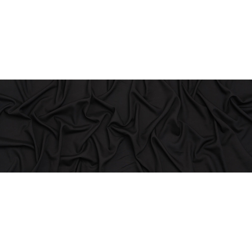 Medium-weight Rayon Batiste - Black - Loreto Collection Full