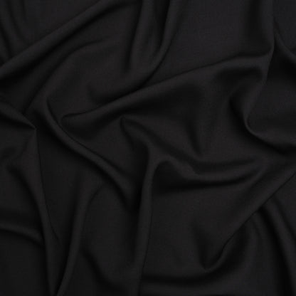 Medium-weight Rayon Batiste - Black - Loreto Collection