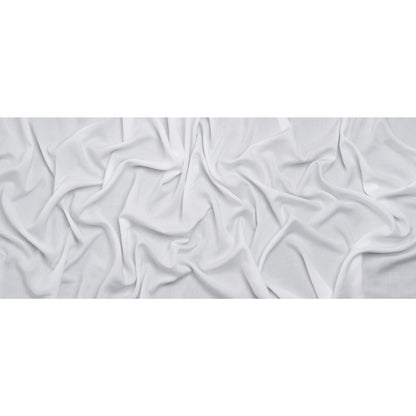 Medium-weight Rayon Batiste - White - Loreto Collection Full