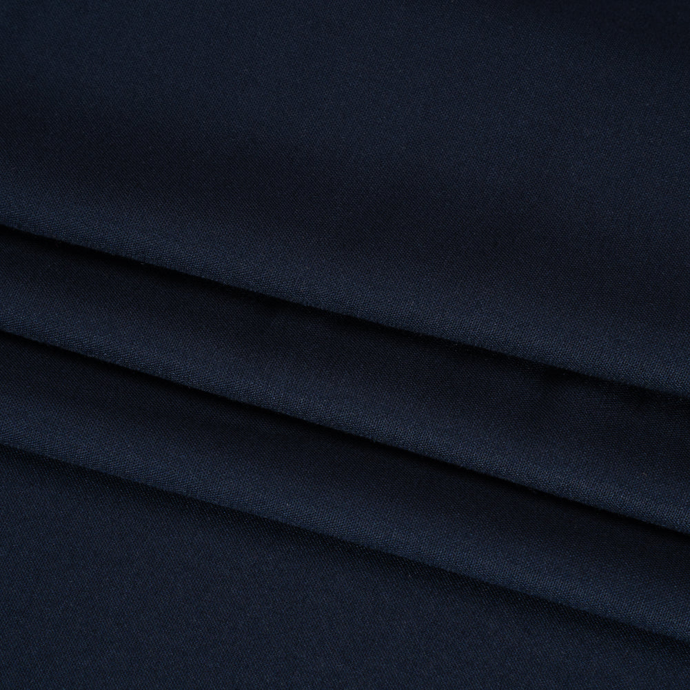 Lightweight Rayon Challis - Navy - Baja Collection - Folded