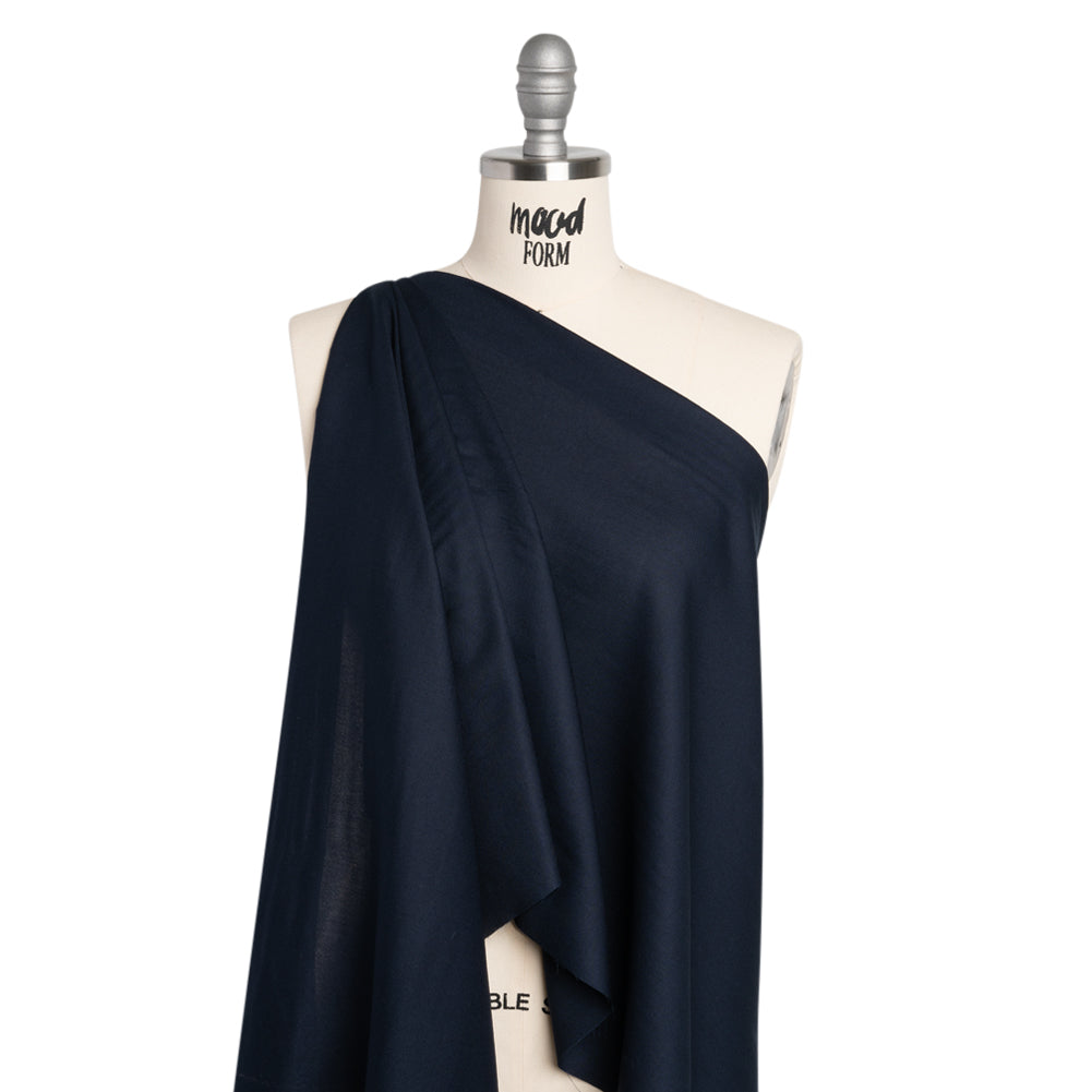 Lightweight Rayon Challis - Navy - Baja Collection - Drape