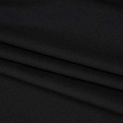 Lightweight Rayon Challis - Black - Baja Collection