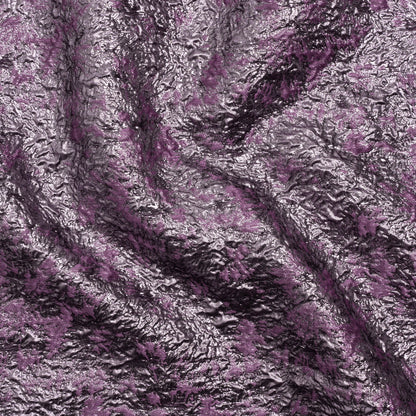 Metallic Luxury Brocade - Purple Abstract