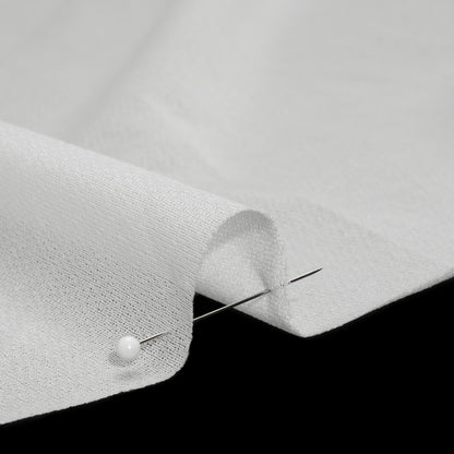 Lightweight Knit Fusible Interlining Single Side by Helmut Lang - White Detail