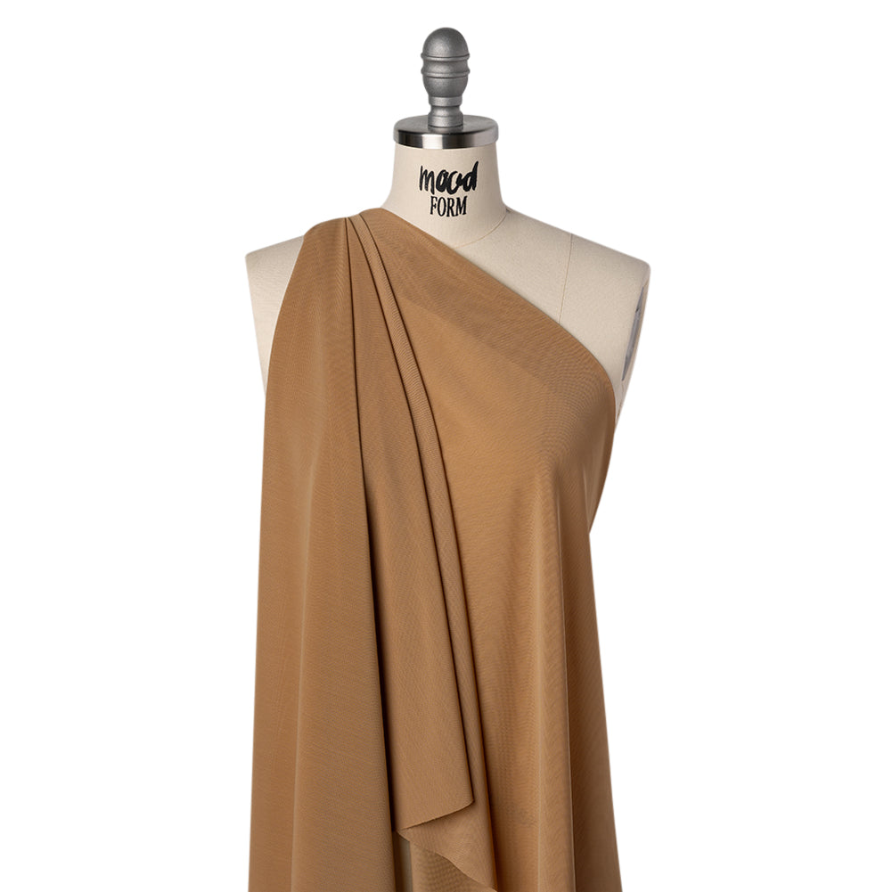 Compression Spandex Mesh - Dark Nude Folded