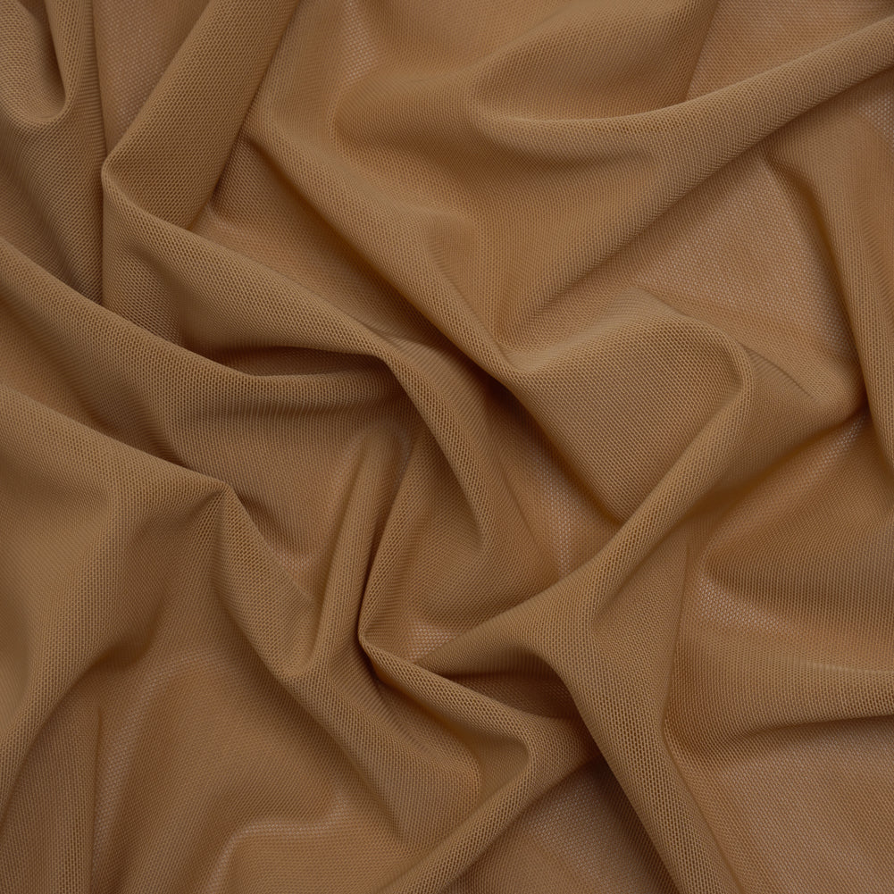 Compression Spandex Mesh - Dark Nude Drape