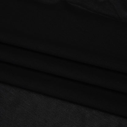 Compression Spandex Mesh - Black
