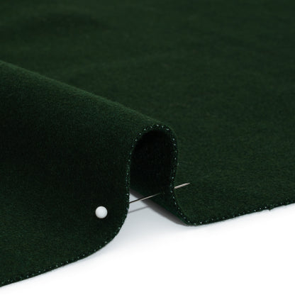 Virgin Wool and Cashmere Double Cloth Coating - Forest - Astana Collection