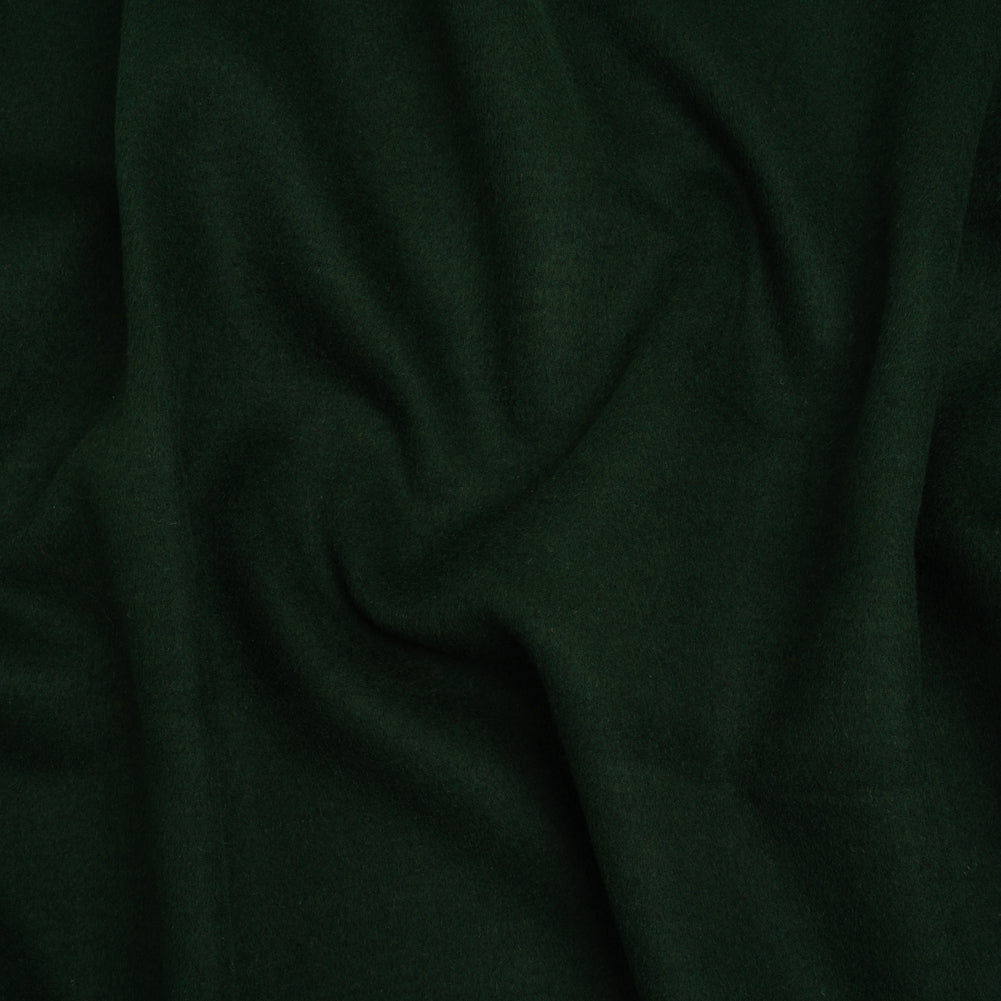 Virgin Wool and Cashmere Double Cloth Coating - Forest - Astana Collection