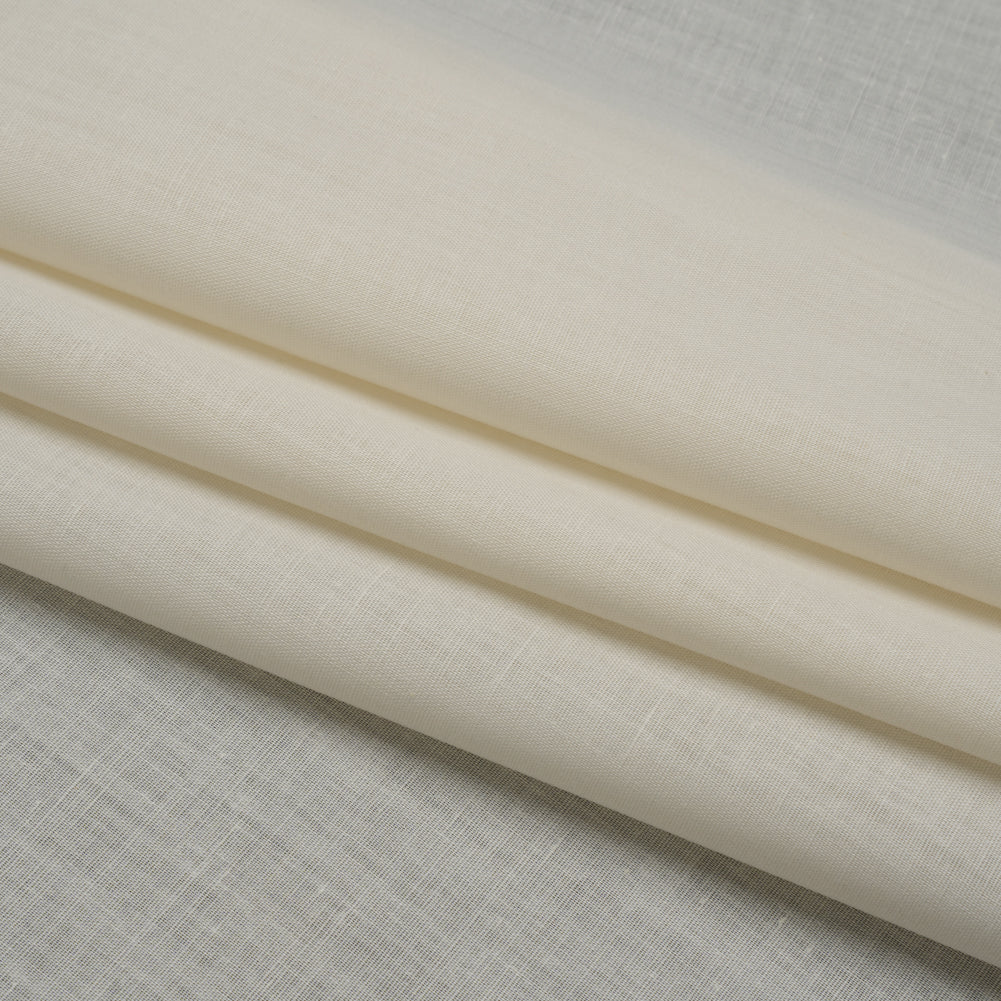 Woven Sew-In Interlining by Theory - Ivory Folded